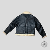 Vetements Shearling Jacket in Black