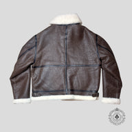Vetements Shearling Jacket in Brown