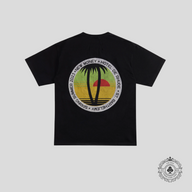 Rhude Twin Palms Tee in Black