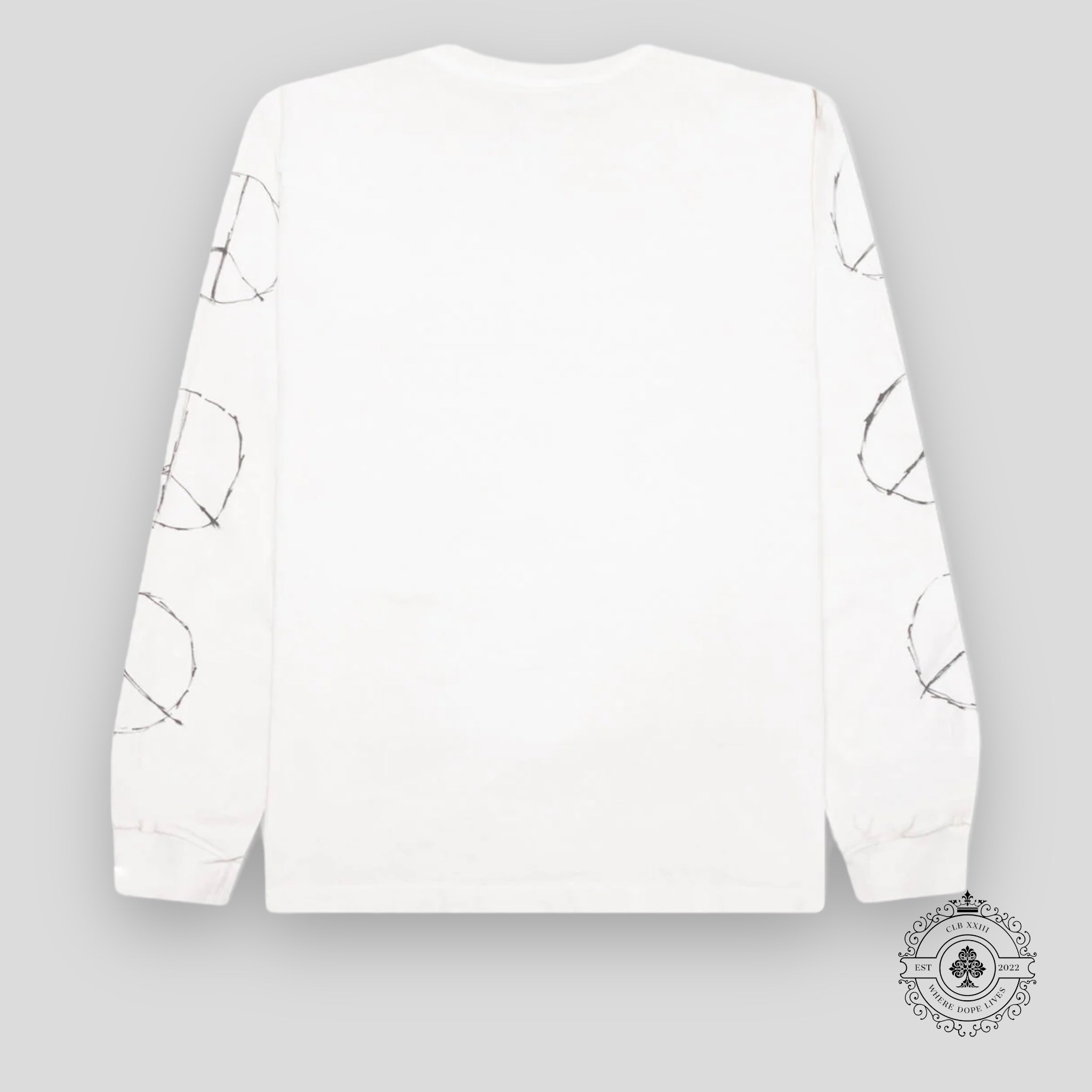 SAINT MICHAEL LOVE L/S TEE - WHITE