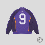 Supreme X Umbro Zip Up Sweater in Purple