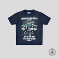 Better With Age Story Tee in Blue