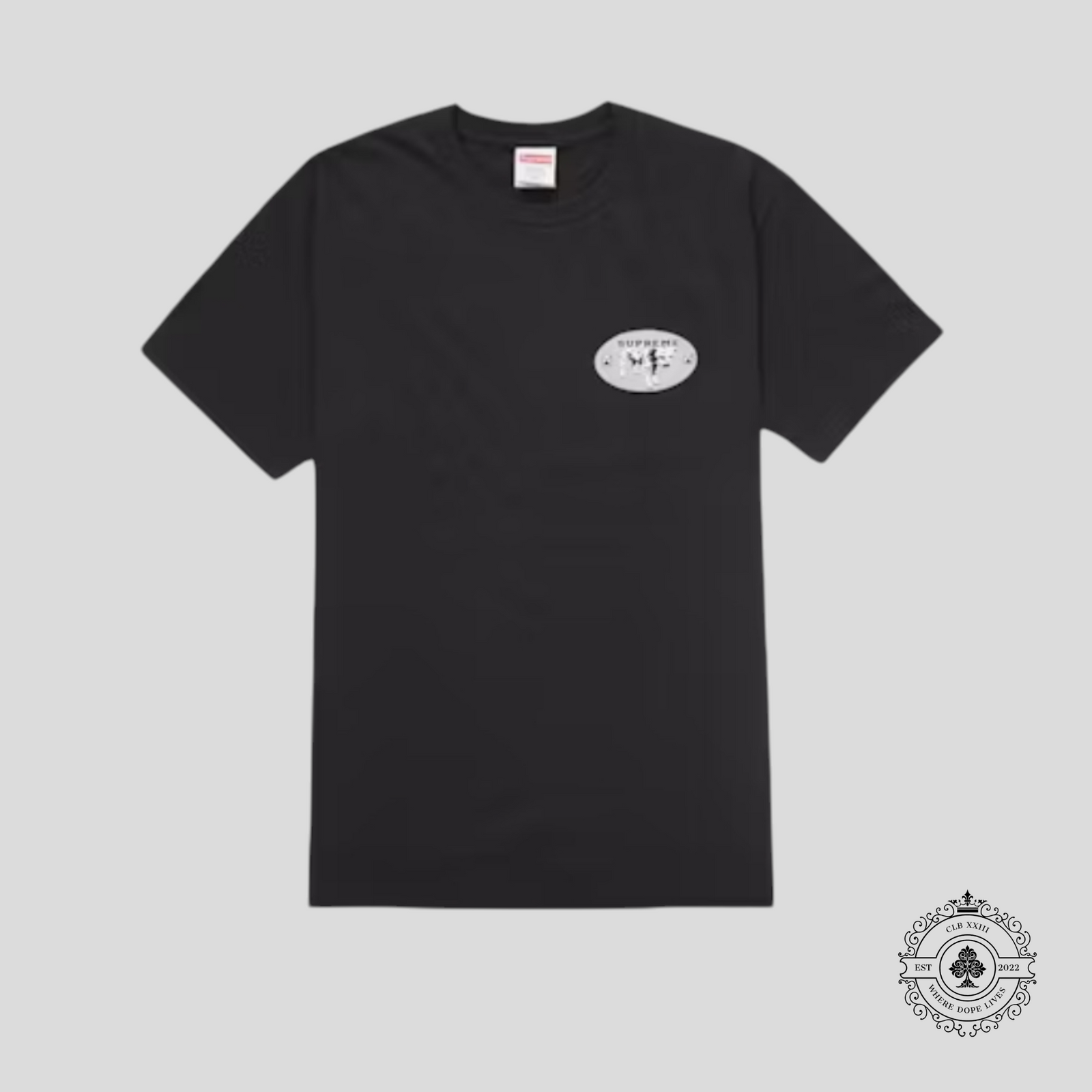 Supreme Dalmatian Tee in Black