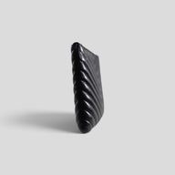 Saint Laurant YSL Monogram Quilted Leather Clutch in Black