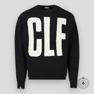 Saint Michael CLF Knit Sweater in Black