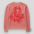 Saint Michael x Born x Raised Clown Knit in Pink