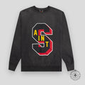 Saint Michael x Denim Tears Crewneck in Black
