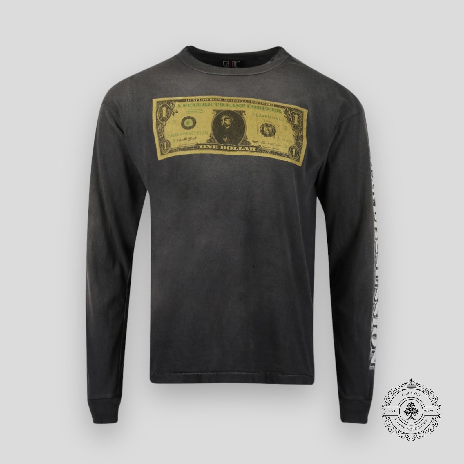 Saint Michael x Kosuke Kawamura $ L/S Tee - Black