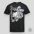 Saint Michael x Neighborhood Bike Tee in Black