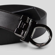 Salvatore Ferragamo Gancini Belt in Black
