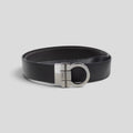 Salvatore Ferragamo Gancini Belt in Black