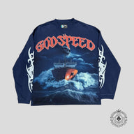 Godspeed Seasick LS In Navy