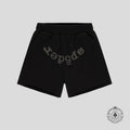 Sp5der OG Logo V2 Sweat Shorts in Black