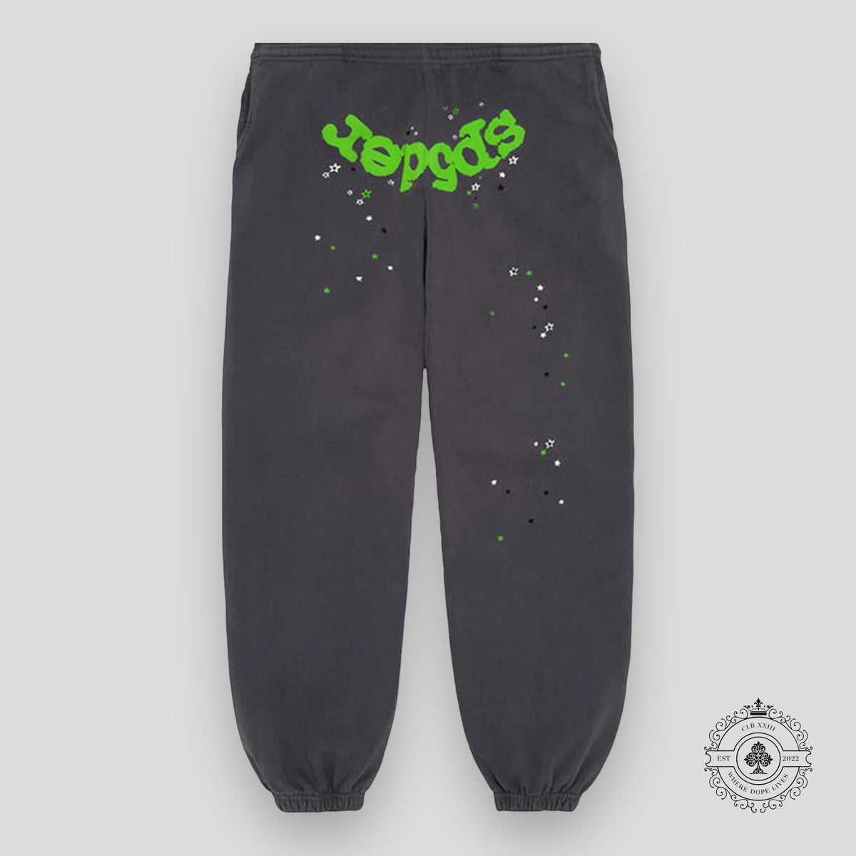 Sp5der Sweatpants - Slate Grey