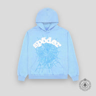 Sp5der Web Hoodie - Sky Blue