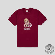 Supreme Dog Tee in Cardinal