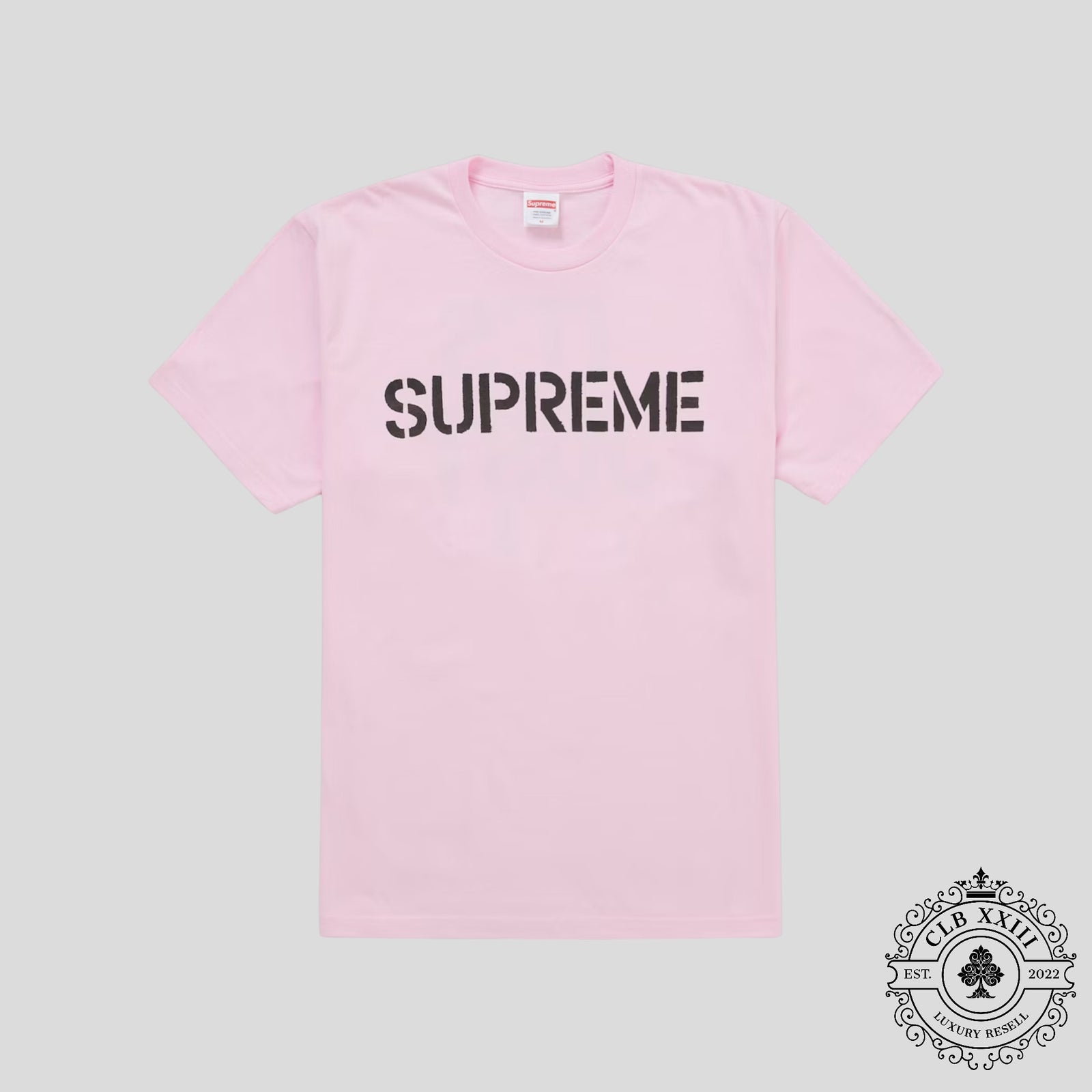 Supreme Hard Tee in Pink