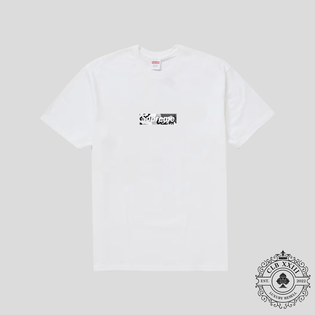 Supreme Miami Box Logo Tee in White