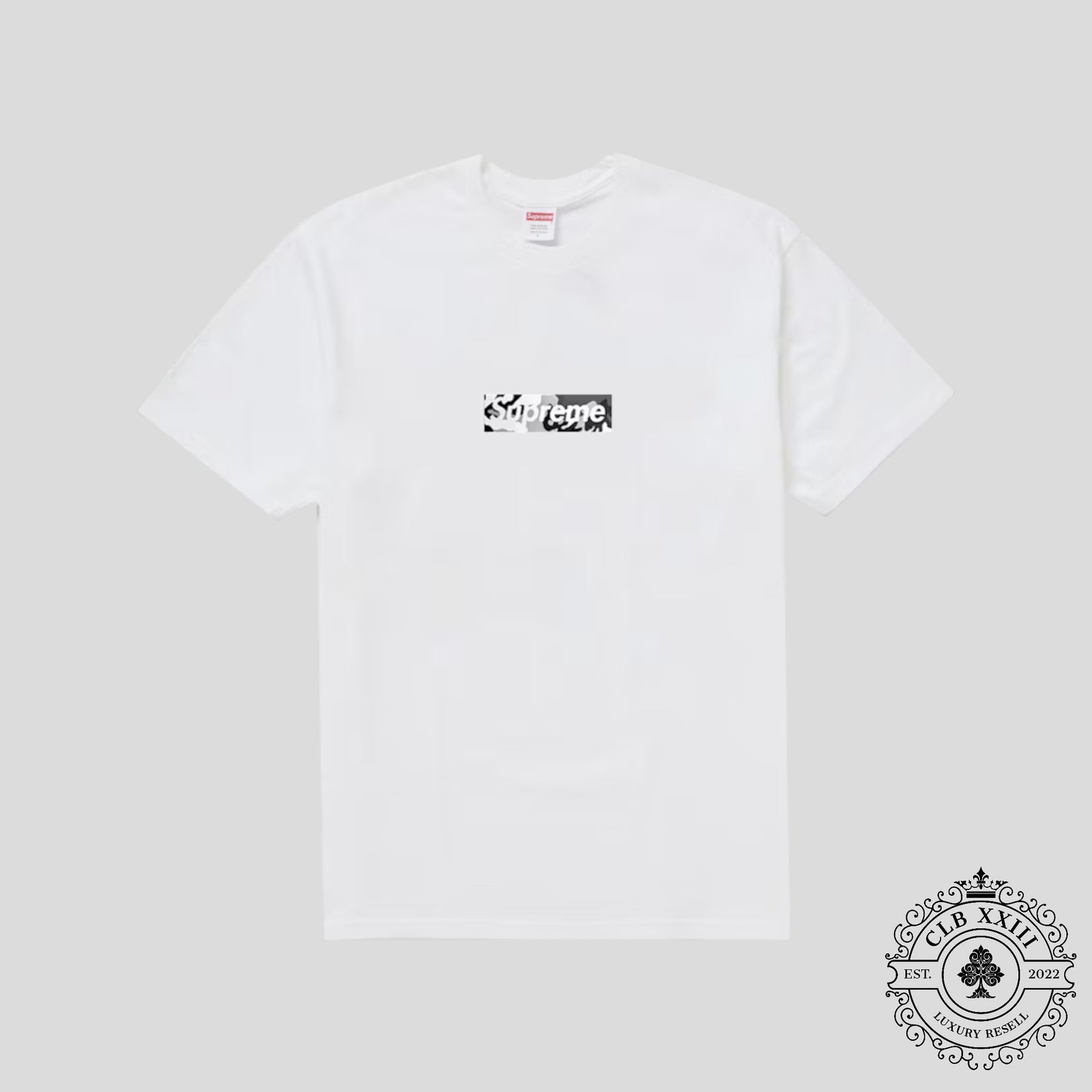 Supreme Miami Box Logo Tee in White