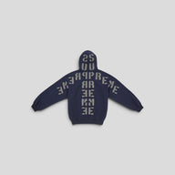 Supreme Mirror Applique Hoodie in Navy