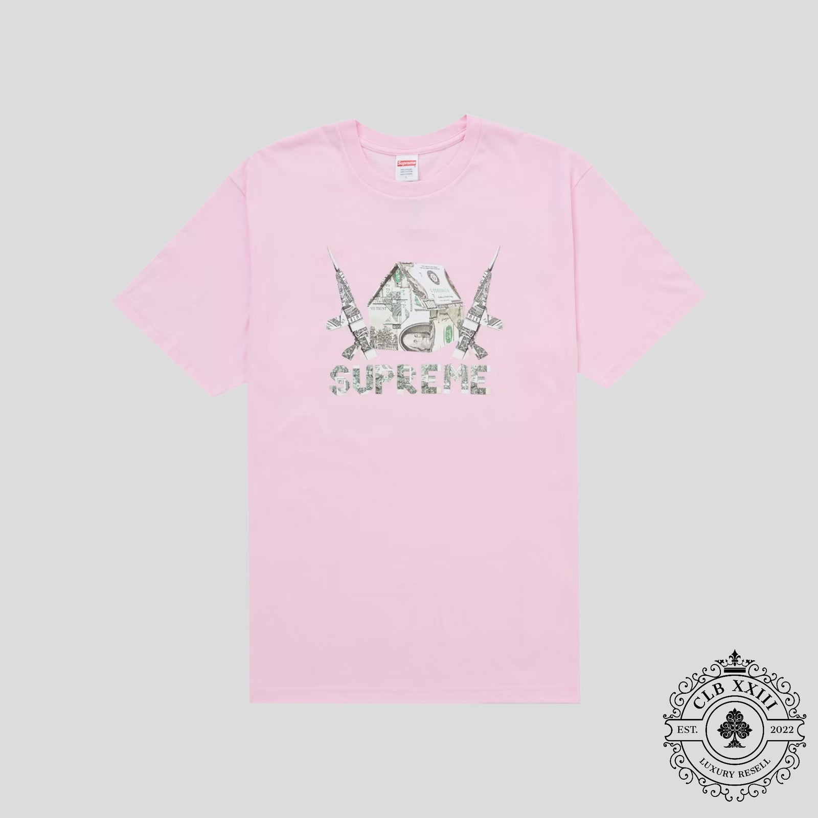Supreme Origami Tee in Pink