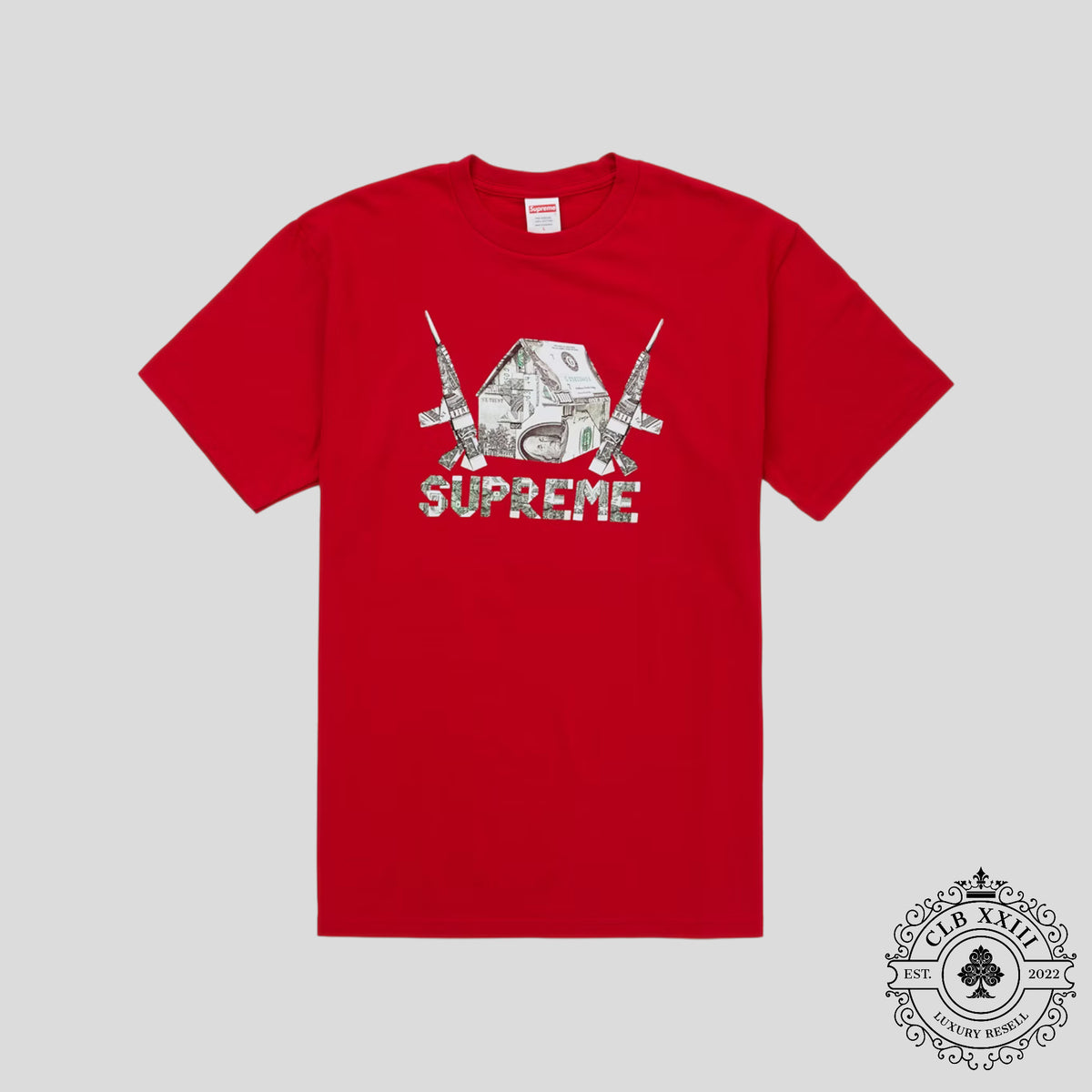 Supreme Origami Tee in Red