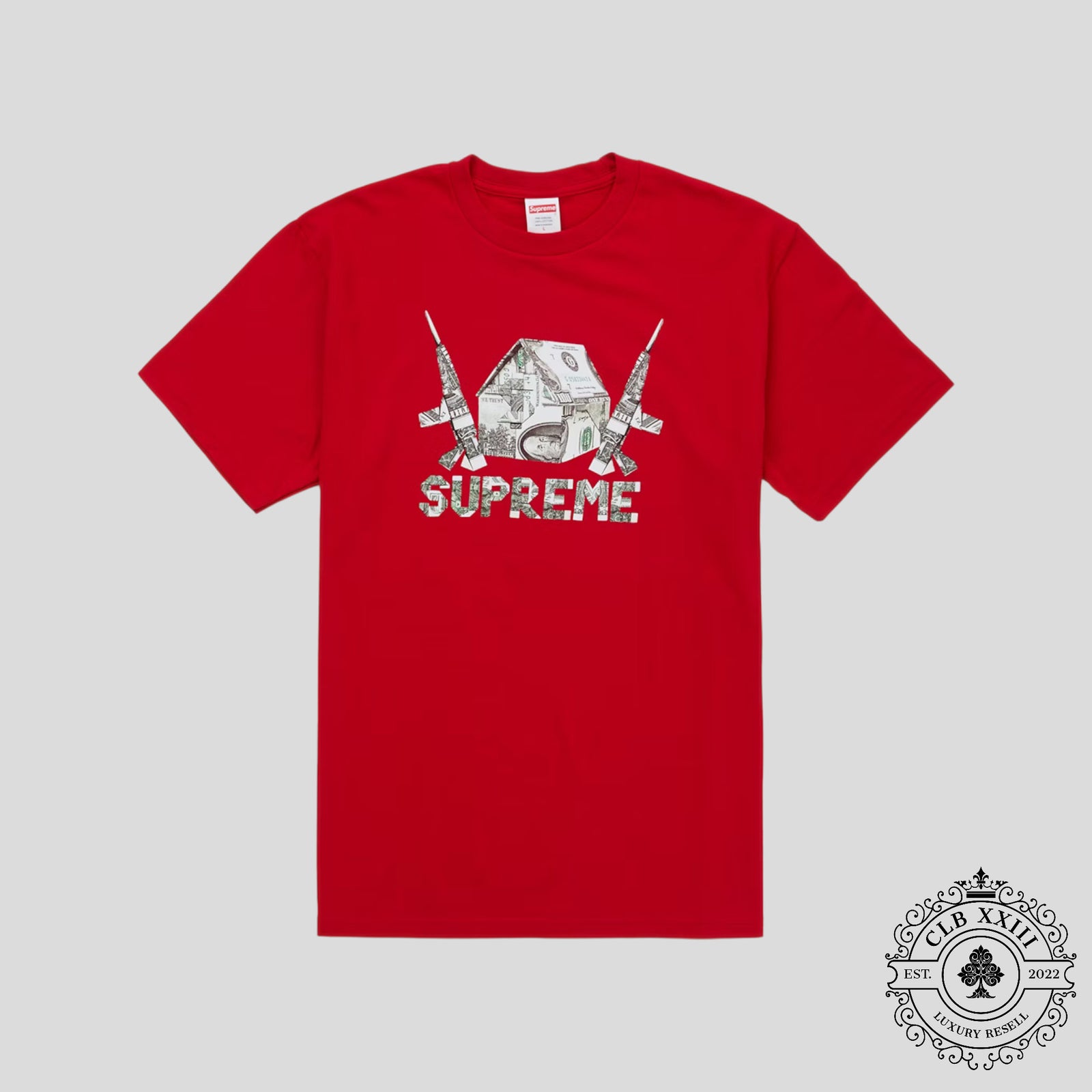 Supreme Origami Tee in Red