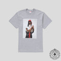 Supreme Playboi Carti Tee in Heather Grey