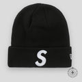 Supreme S Logo Beanie Black SS23