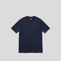 Supreme Small Box Logo Tee in Navy