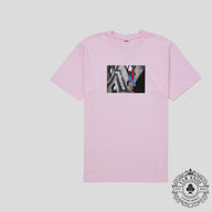 Supreme Spider-Man Tee in Pink