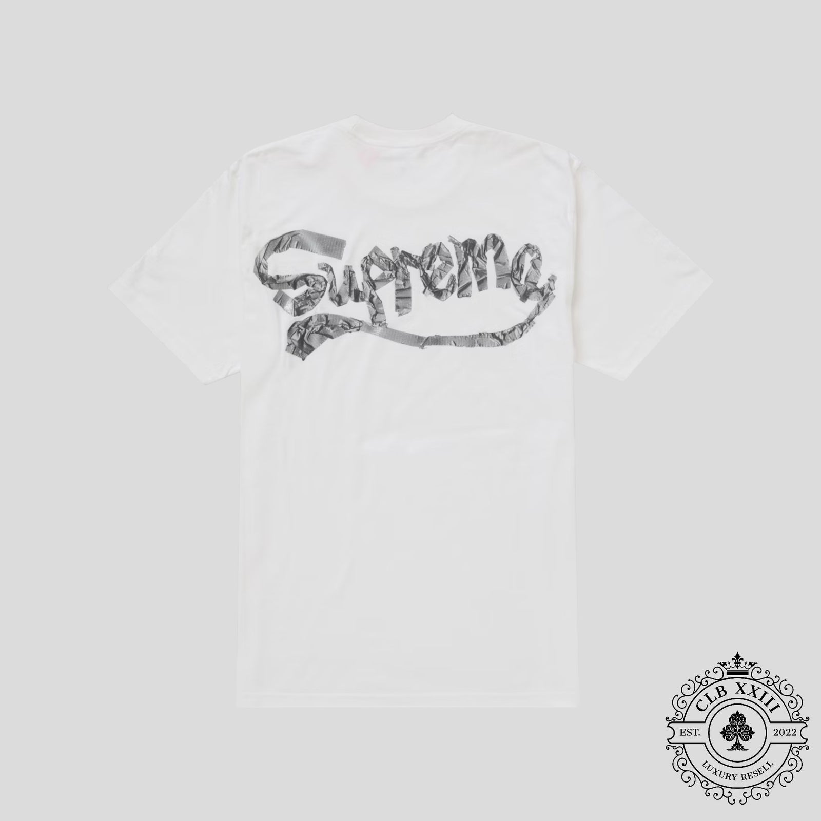 Supreme Tape Tee in White