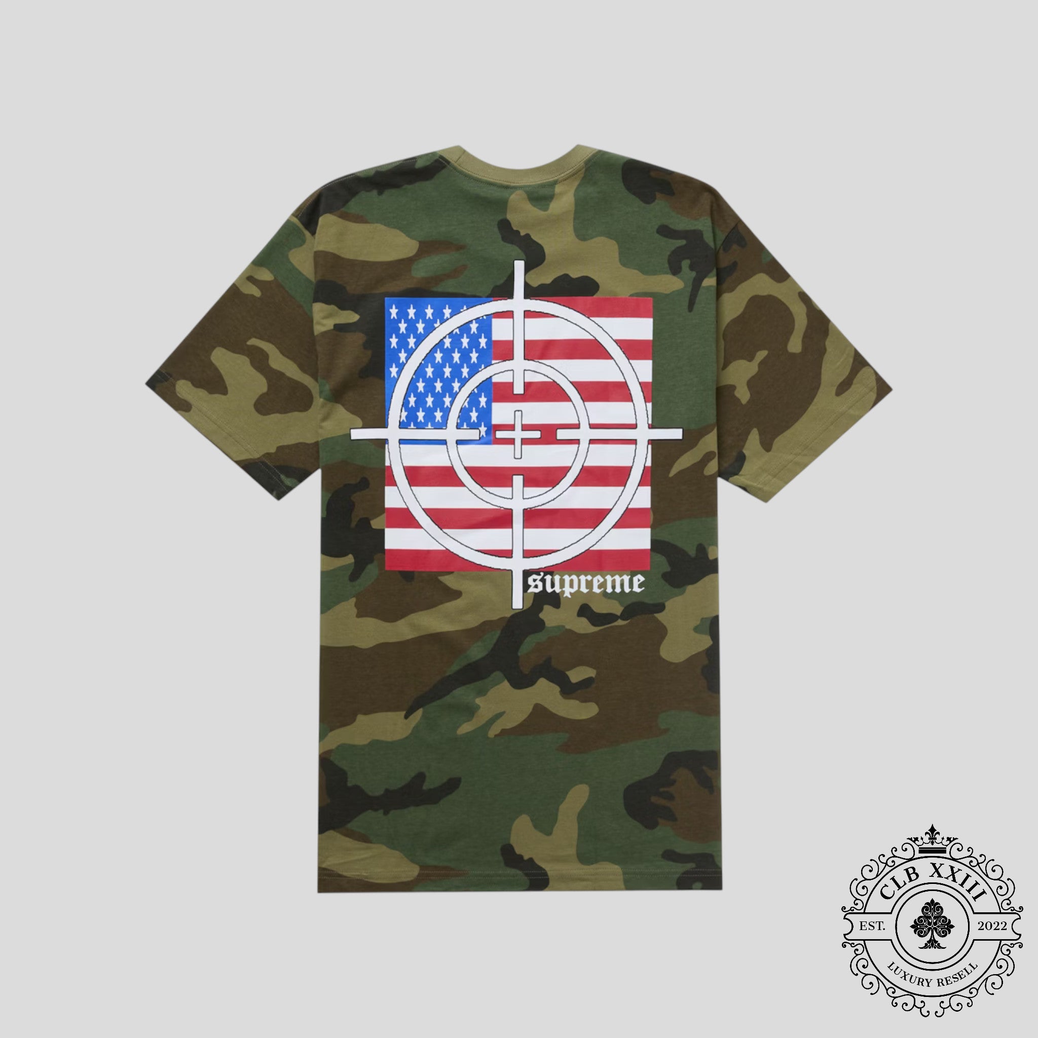 Supreme Target Tee in Camo