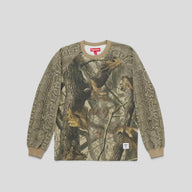 Supreme x Realtree Wildlife Raglan Long Sleeve Tee in Realtree