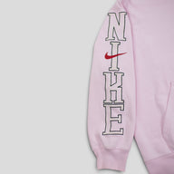Supreme x Nike SS24 Hooded Sweatshirt in Pink