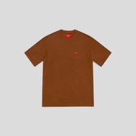 Supreme Small Box Logo Tee in Brown