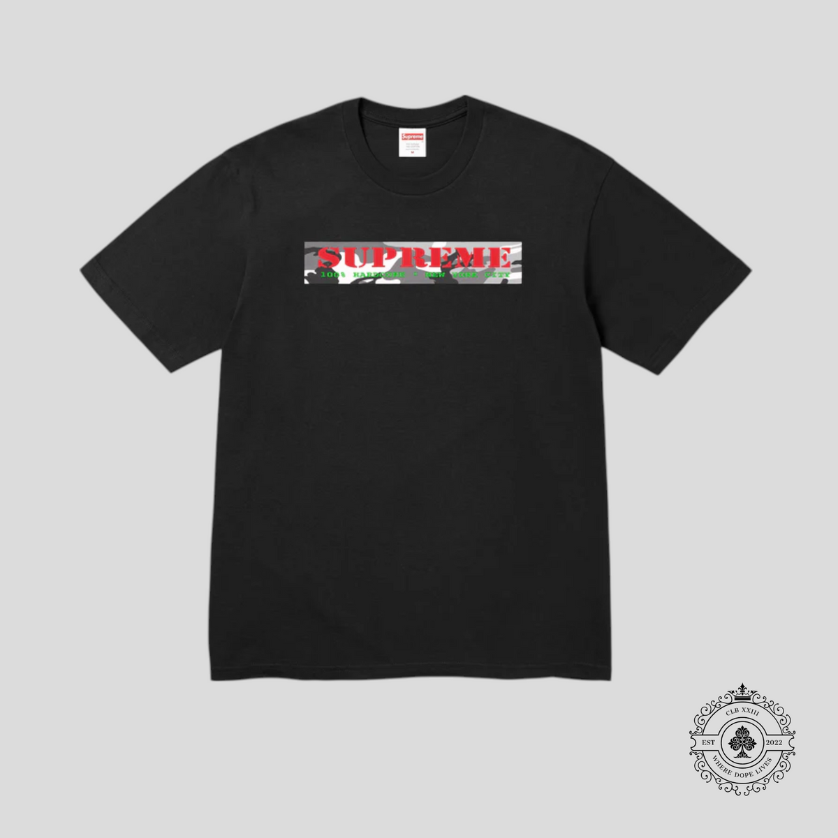 Supreme Hardcore Tee in Black