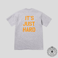 Supreme Hard Tee in Heather Grey