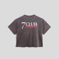 Triple Sevens Tupac Tee in Aged Black