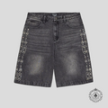 Vale Candy Jorts in Black Wash