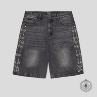 Vale Candy Jorts in Black Wash