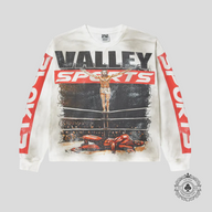 Vale Jesus Hardy Long Sleeve Tee in White