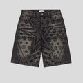 Vale Spade Jorts in Black Wash