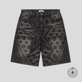 Vale Spade Jorts in Black Wash