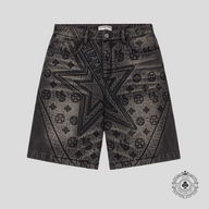 Vale Spade Jorts in Black Wash