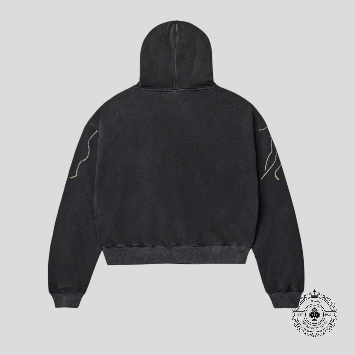 Vale Mascot Pullover in Black