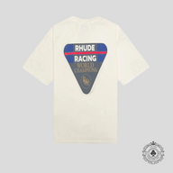 Rhude Race Patch Tee in White