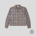 Vale Moonlight Flannel Button Up in Purple