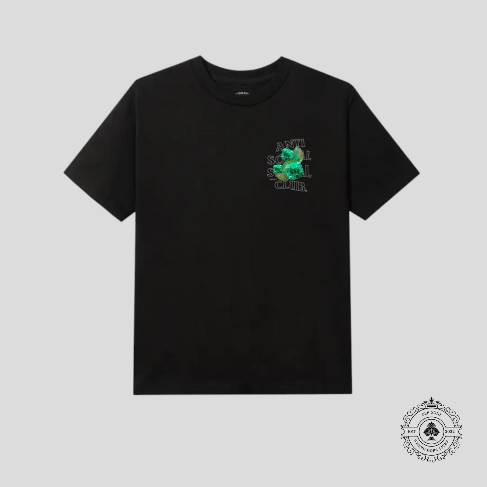Anti Social Social Club Gems Tee in Black