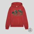 Basketcase Poison Hoodie in Red